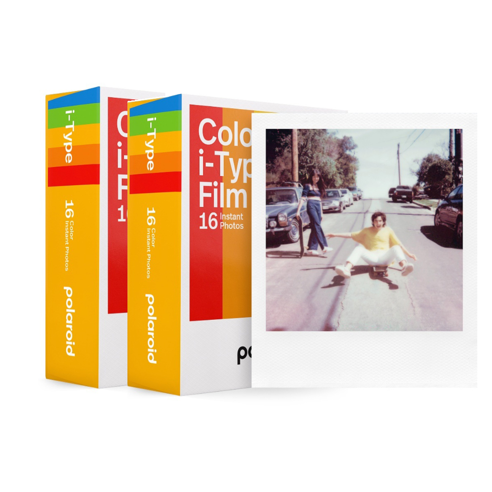 Polaroid Color i-Type Double Sofortbildfilm 16 Aufnahmen