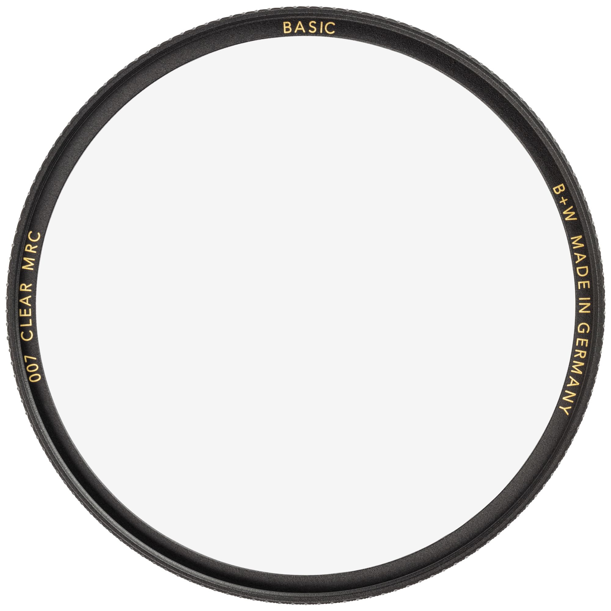 B+W 52 mm Clear Filter MRC Basic