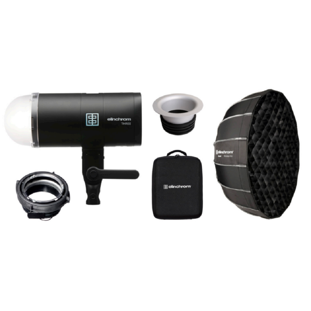 Elinchrom THREE off Camera Flash Portrait Kit B-Ware